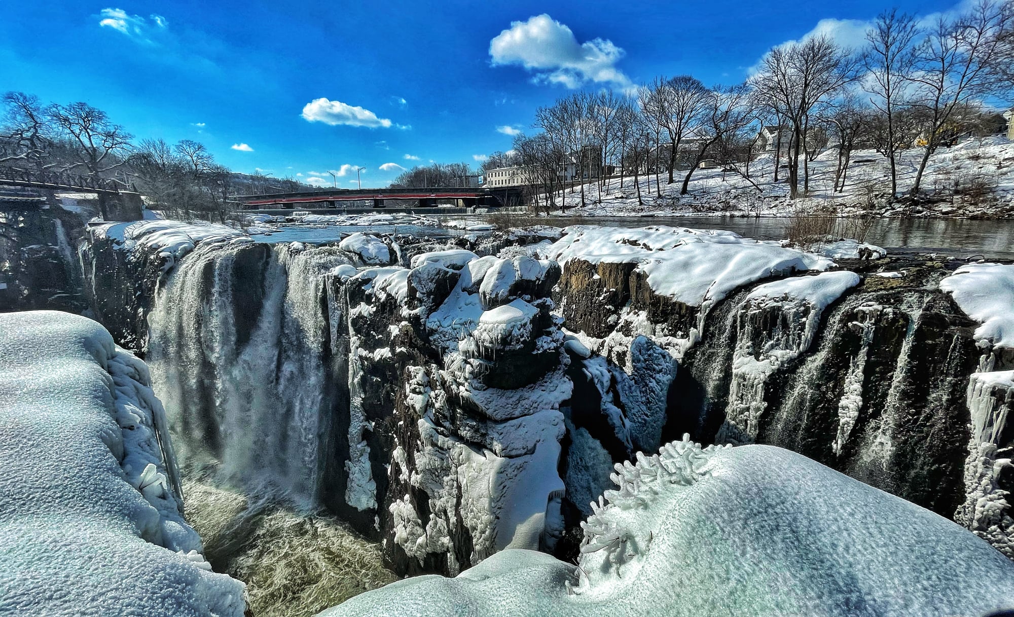 Paterson Falls in the winter