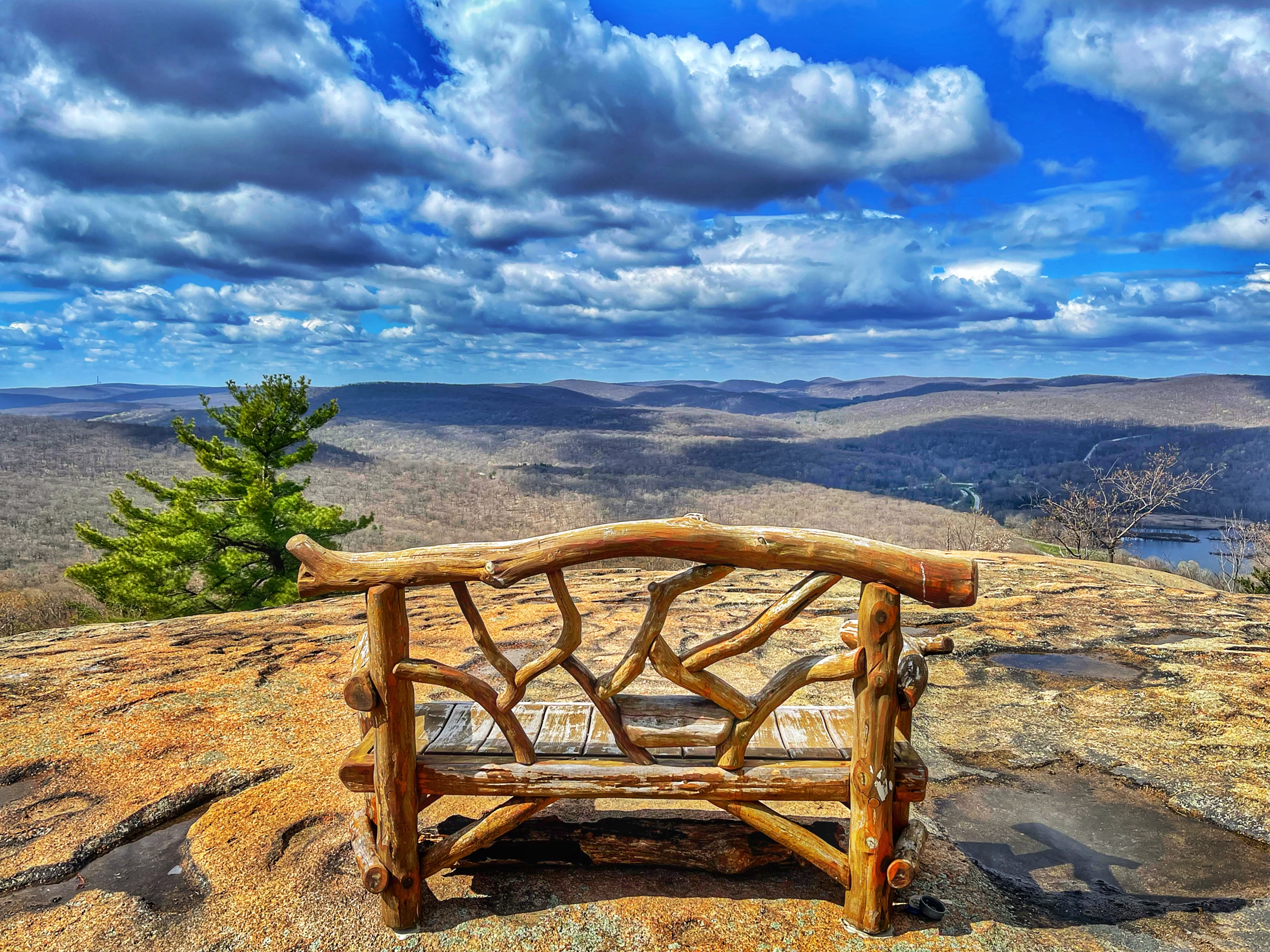 View of Harriman State Park from the "Moon Walk"