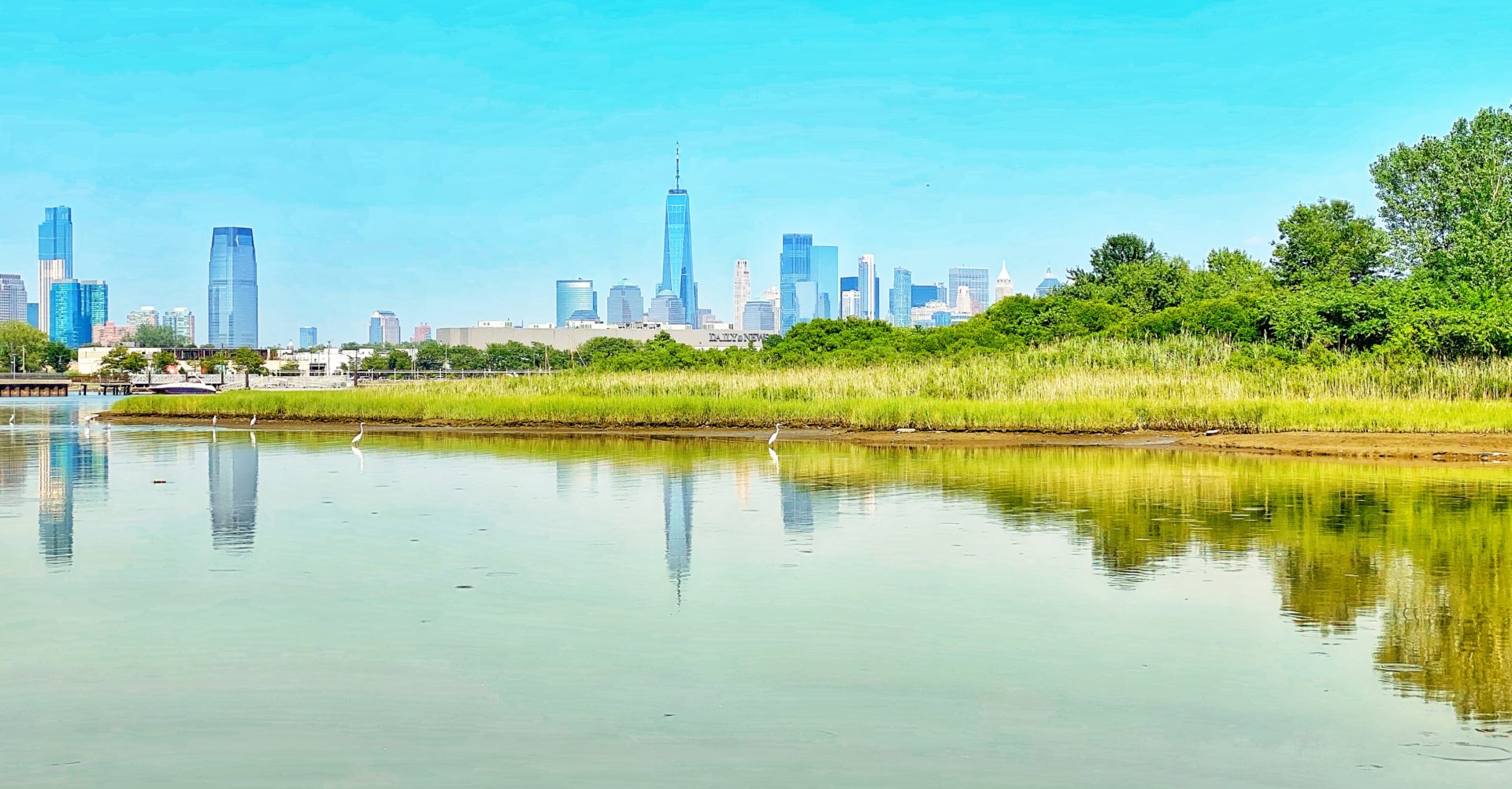 Caven Point in Liberty State Park, Jersey City