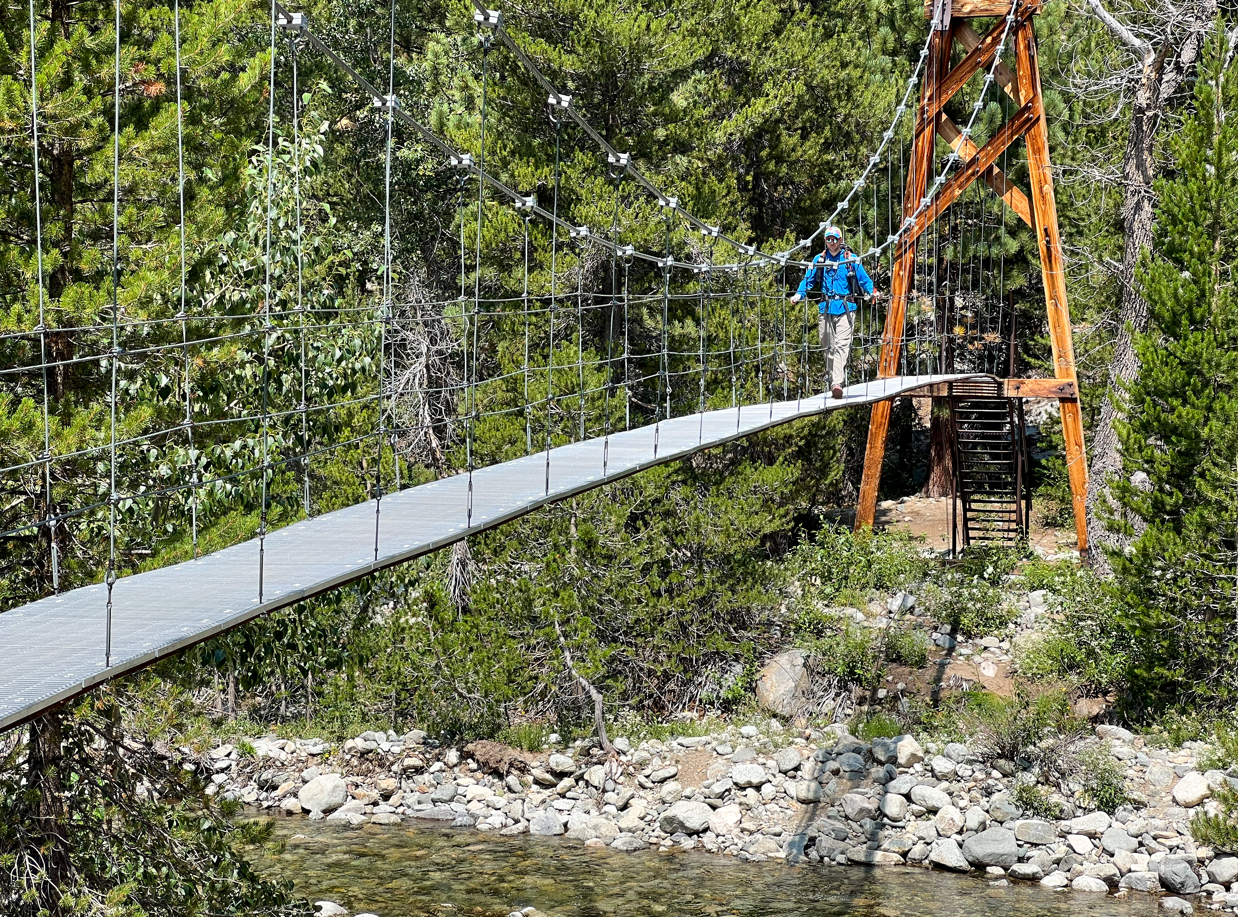 Woods Creek Suspension Bridge