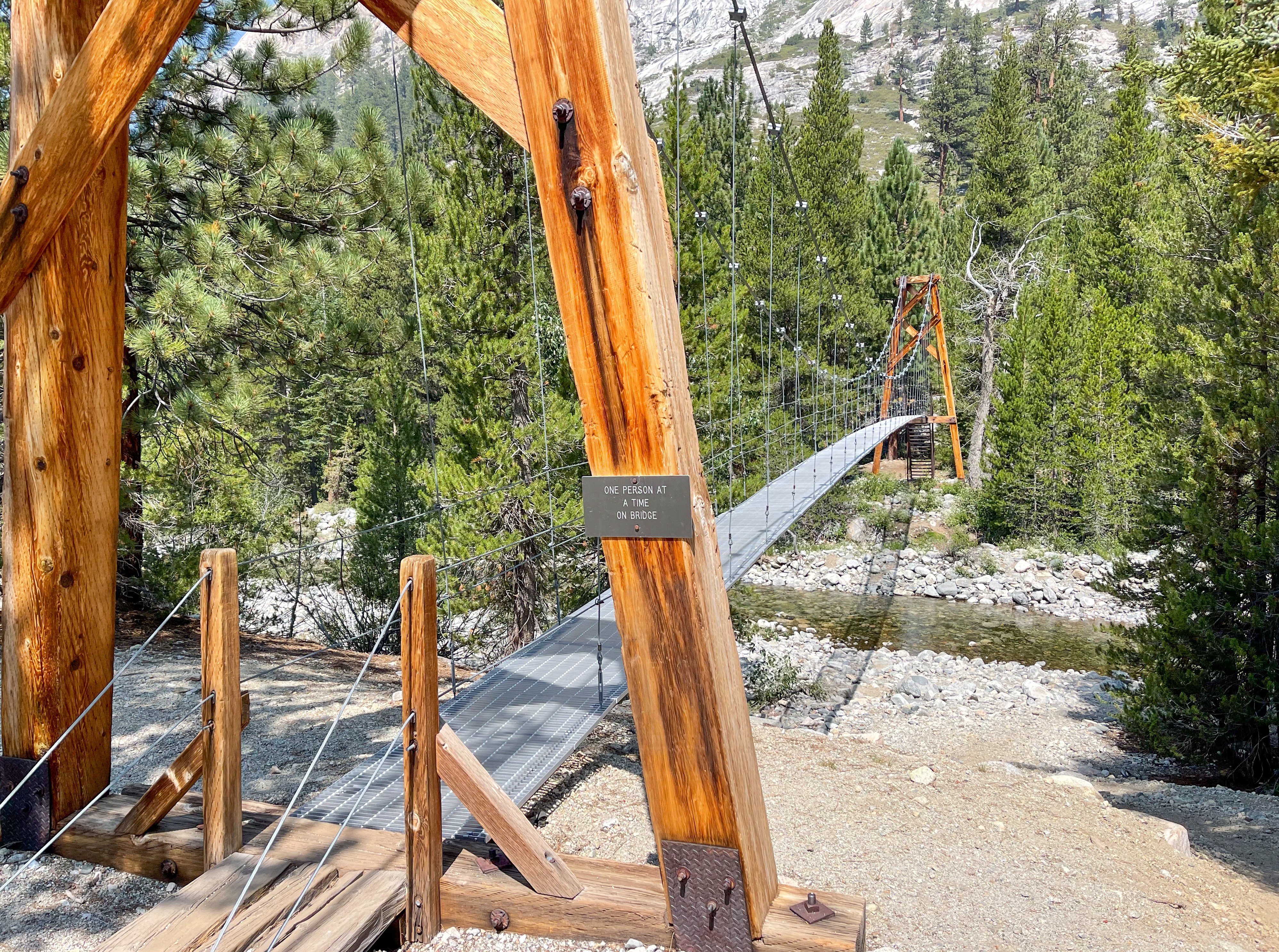 Woods Creek Suspension Bridge
