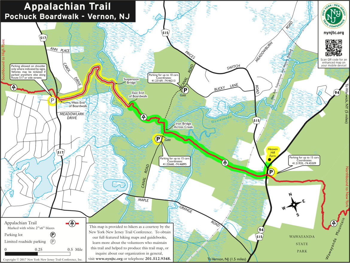 Pochuck Boardwalk - Appalachian Trail - Take A Hike!