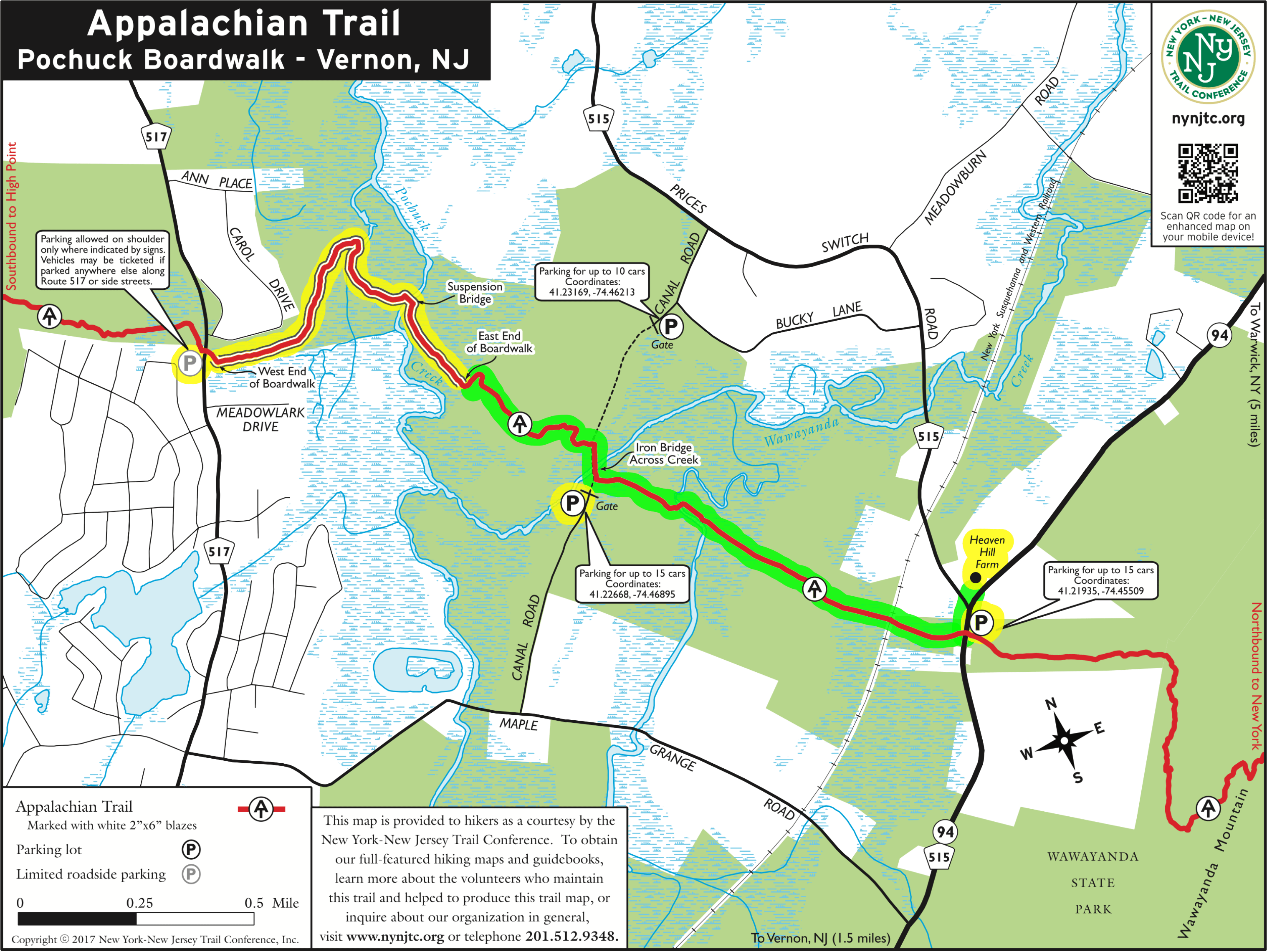 Pochuck Boardwalk Map