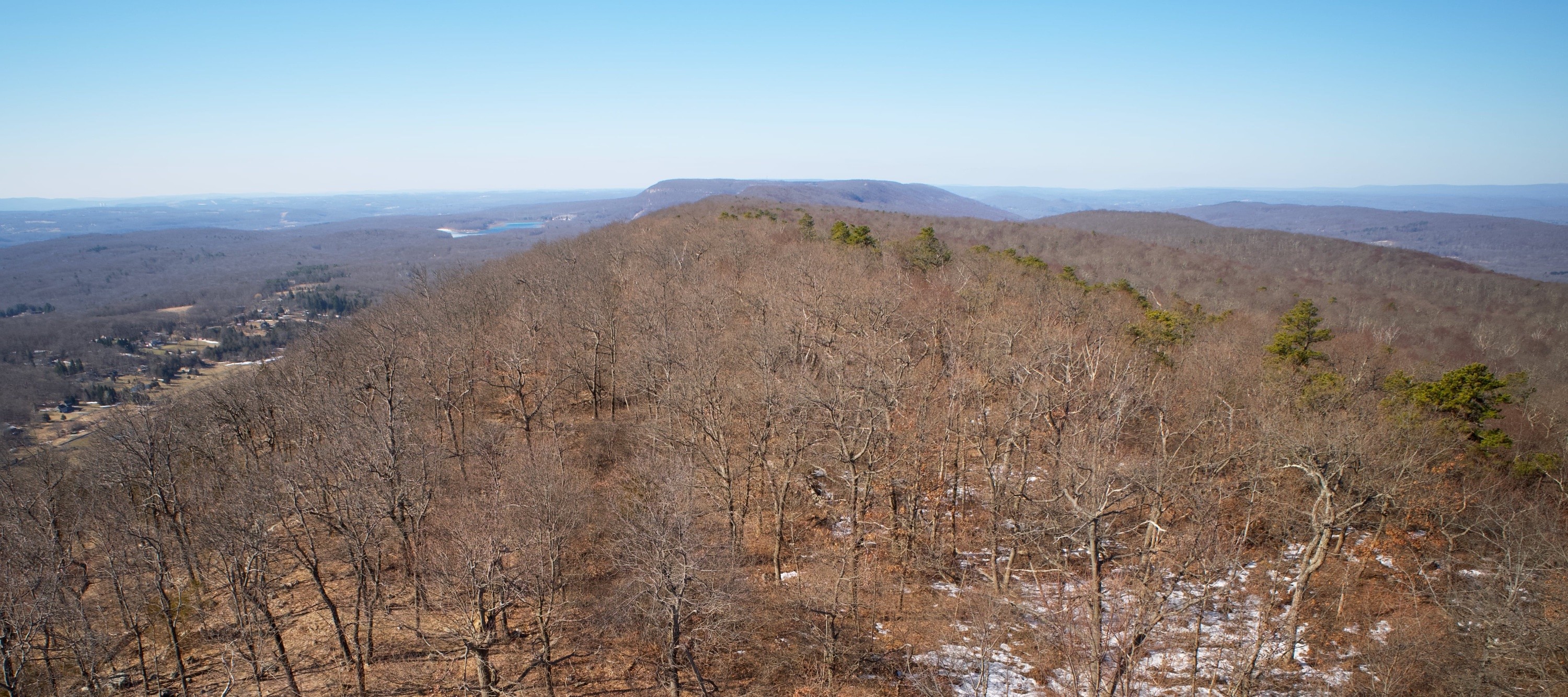 View south from Catfish Fire Tower