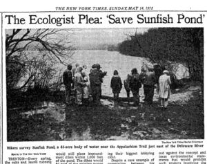 NYT: Save Sunfish Pond