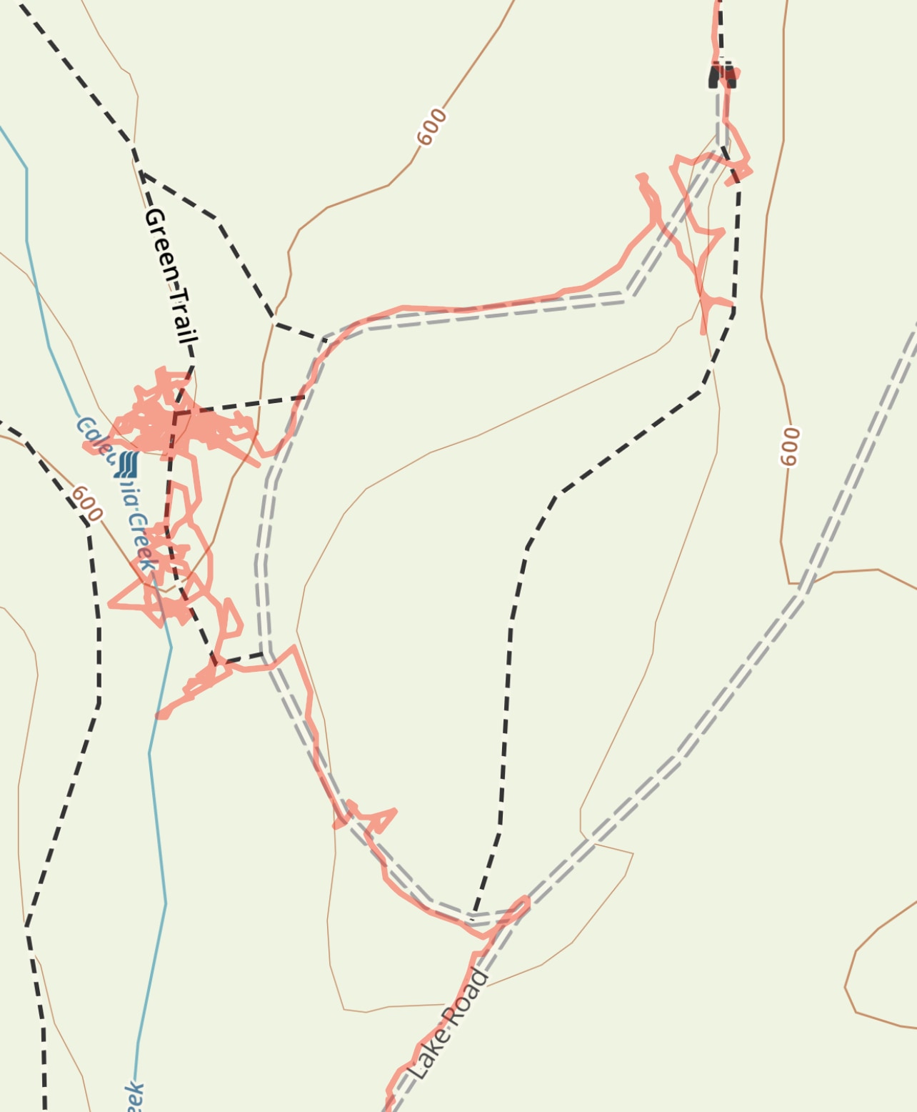 Gaia GPS map - Mt Minsi